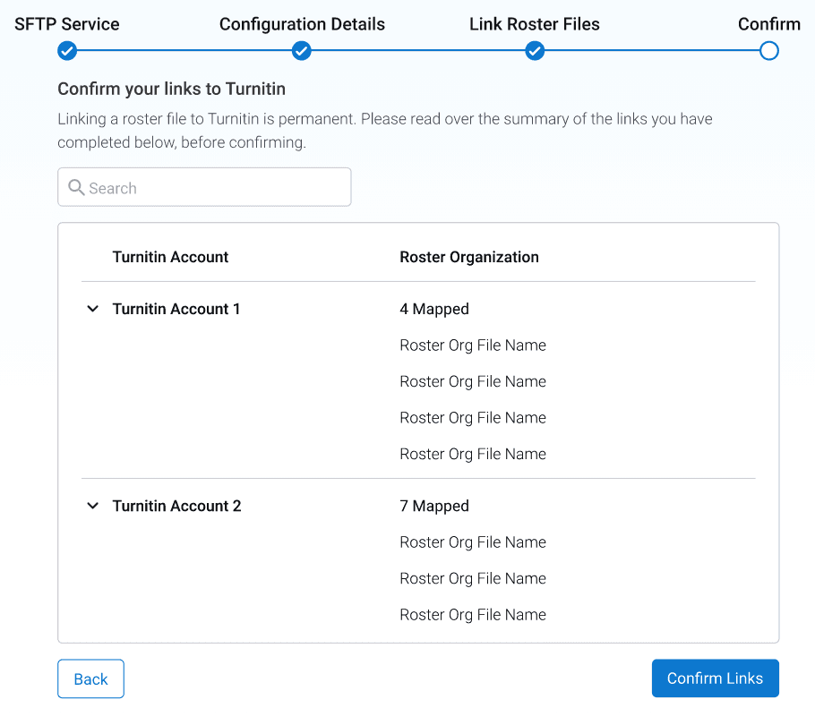 Roster sync - Step 4